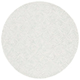 Safavieh Abstract 6'-0" x 6'-0" Rug in Grey / Turquoise