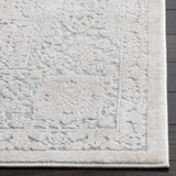 Safavieh Reflection 4'-0" x 6'-0" Rug in Light Grey / Cream