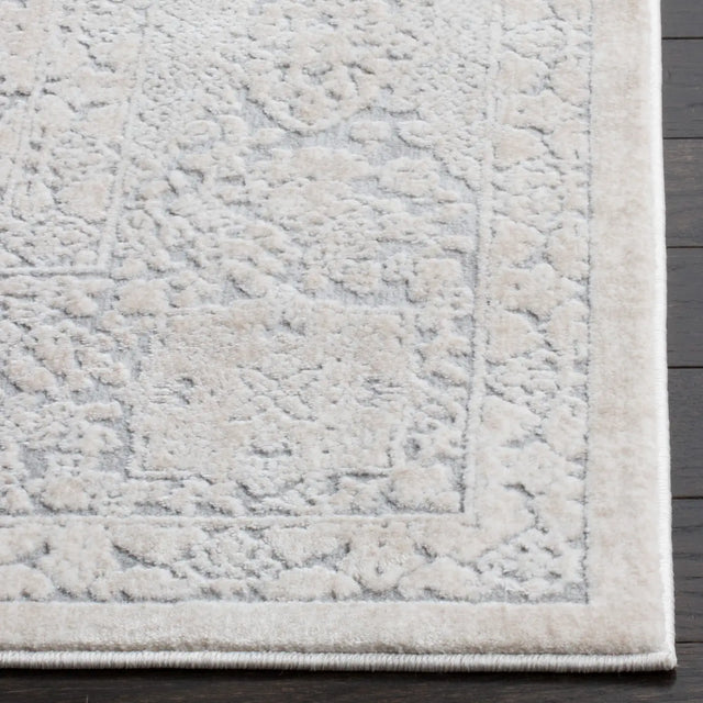 Safavieh Reflection 4'-0" x 6'-0" Rug in Light Grey / Cream