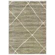 Oriental Weavers Sphinx Carson 9661A Grey / Ivory Rugs - main flat