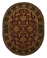 Safavieh Heritage 7'-6" x 9'-6" Rug in Red / Black
