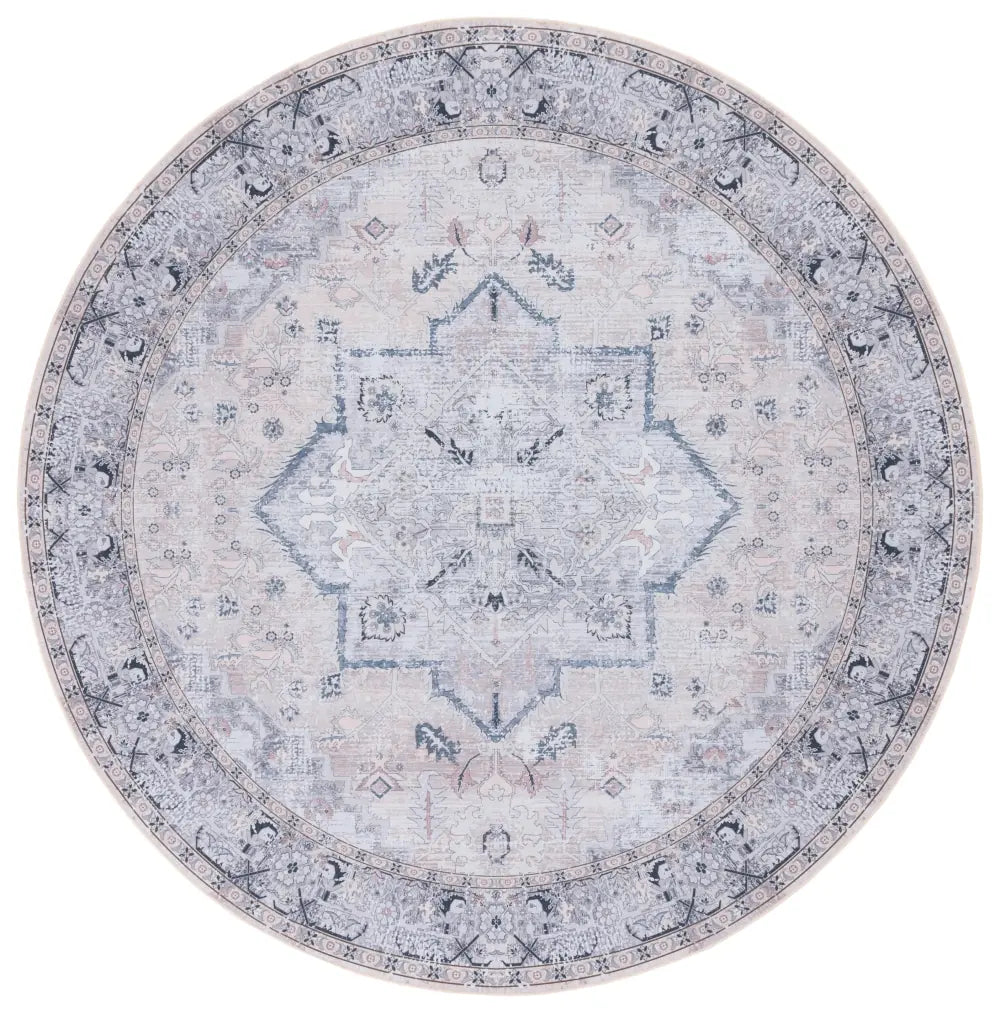 Safavieh Tucson 6'-0" x 6'-0" Rug in Beige / Grey