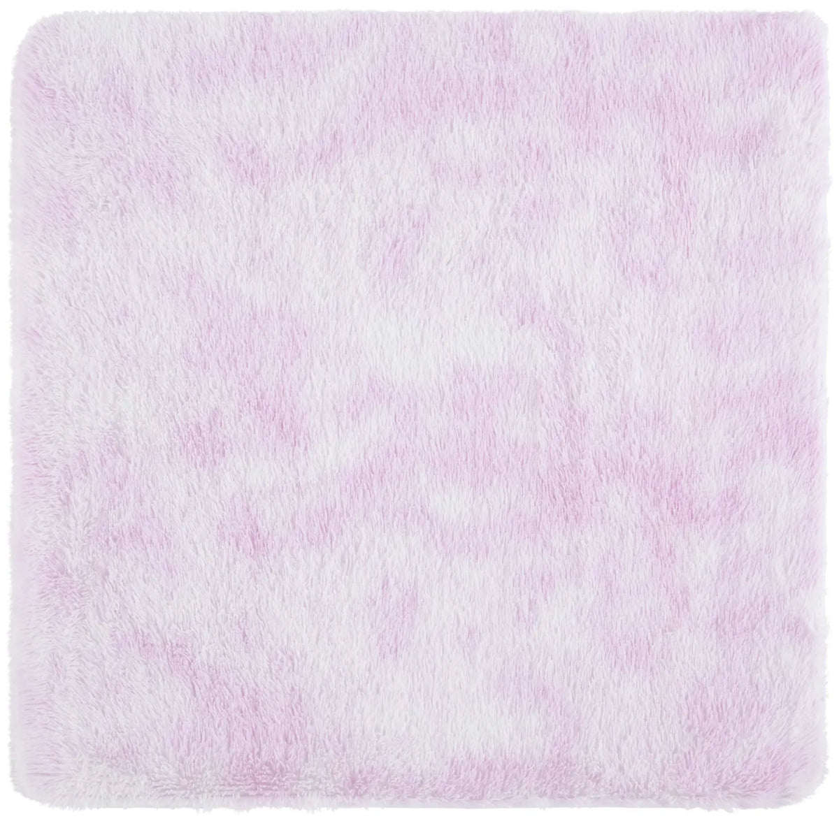 Safavieh Rainbow Shag 4'-0" x 4'-0" Rug in Pink