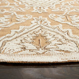 Safavieh Trace 6'-0" x 6'-0" Rug in Gold / Ivory