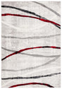 Safavieh Skyler 4'-0" x 6'-0" Rug in Ivory Grey / Red