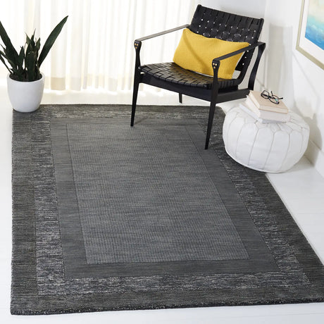 Safavieh Impressions 4'-0" x 6'-0" Rug in Charcoal / Blue