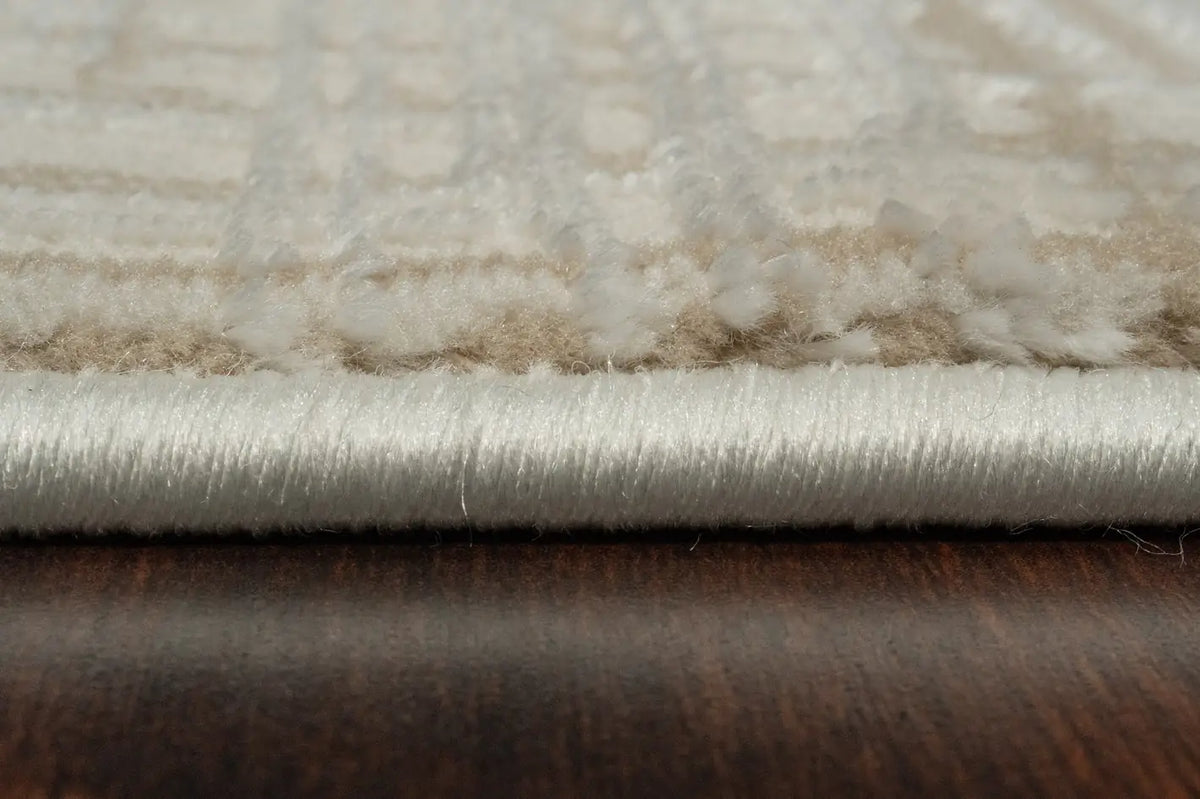 Dynamic Rugs Montrose 1780 Power Loomed Modern Cream/Beige Rug - Pile