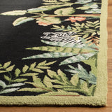 Safavieh Chelsea 3'-9" x 5'-9" Rug in Black / Green