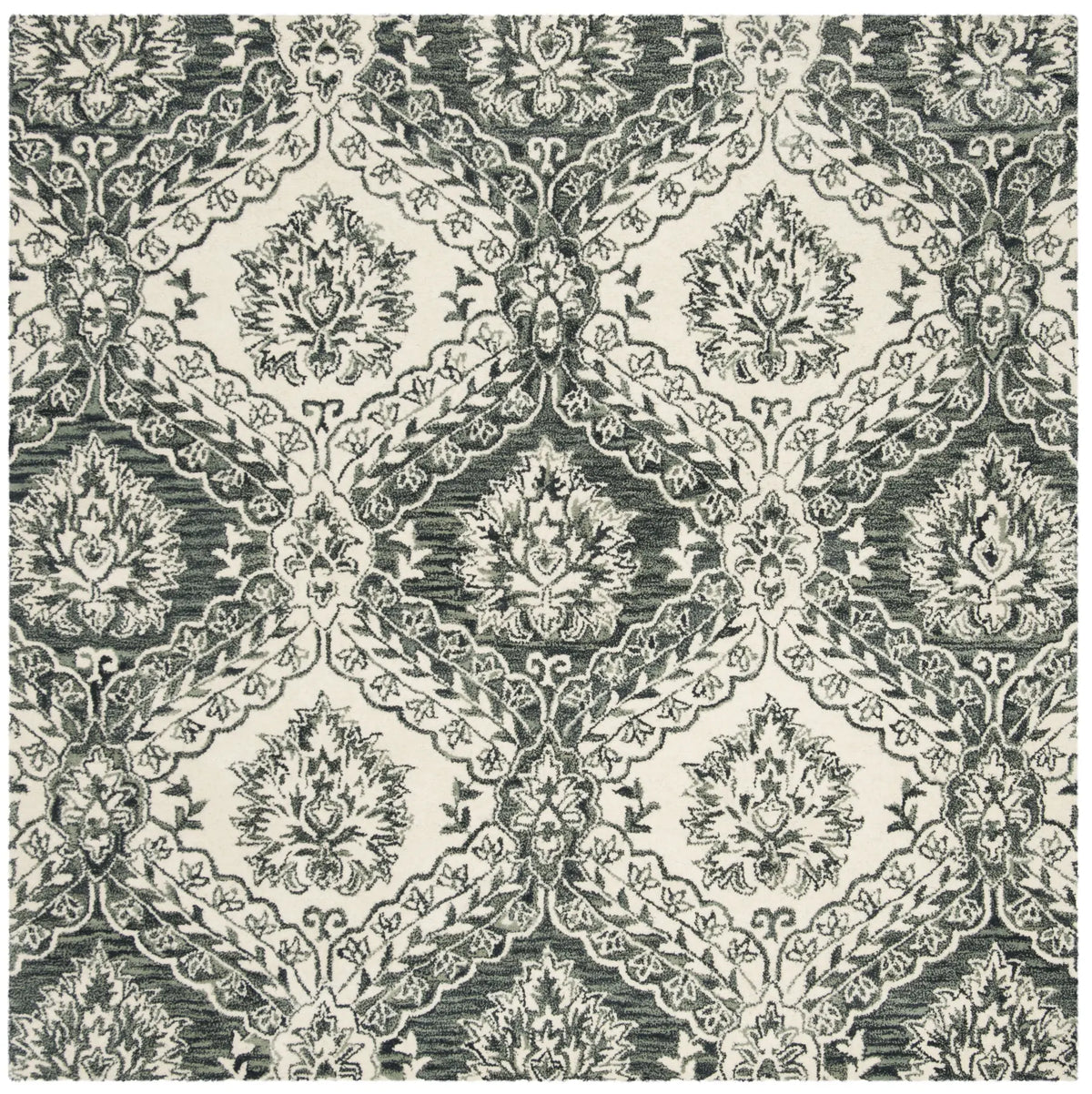Safavieh Blossom 6'-0" x 6'-0" Rug in Blue / Ivory