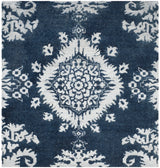 Safavieh Stone Wash 6'-0" x 6'-0" Rug in Indigo
