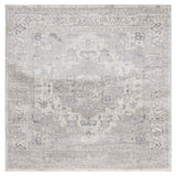 Safavieh Brentwood 6'-7" x 6'-7" Rug in Ivory / Grey