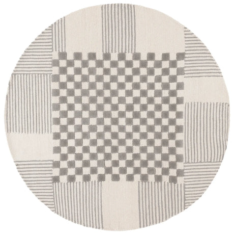 Safavieh Genre 6'-0" x 6'-0" Rug in Grey / Ivory