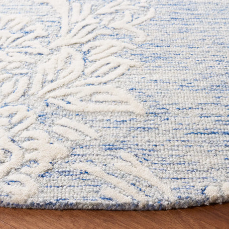 Safavieh Jardin 6'-0" x 6'-0" Rug in Blue / Ivory