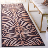 Safavieh Faux Hide 2'-6" x 6'-0" Rug in Light Orange / Black