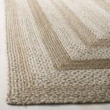 Safavieh Natural Fiber 4'-0" x 6'-0" Rug in Grey / Ivory
