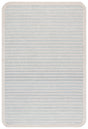 Safavieh Ebony 4'-0" x 6'-0" Rug in Light Blue / Ivory