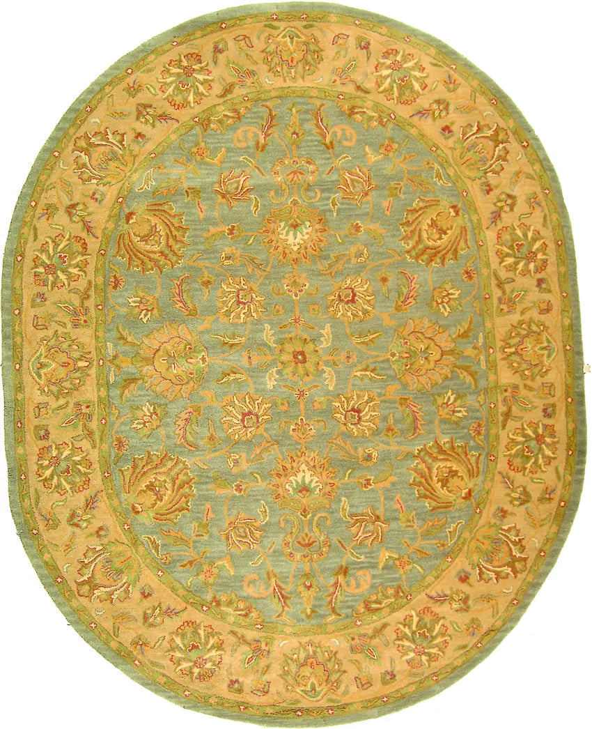 Safavieh Heritage 7'-6" x 9'-6" Rug in Blue / Beige