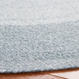Safavieh Braided 5'-0" x 5'-0" Rug in Grey / Ivory