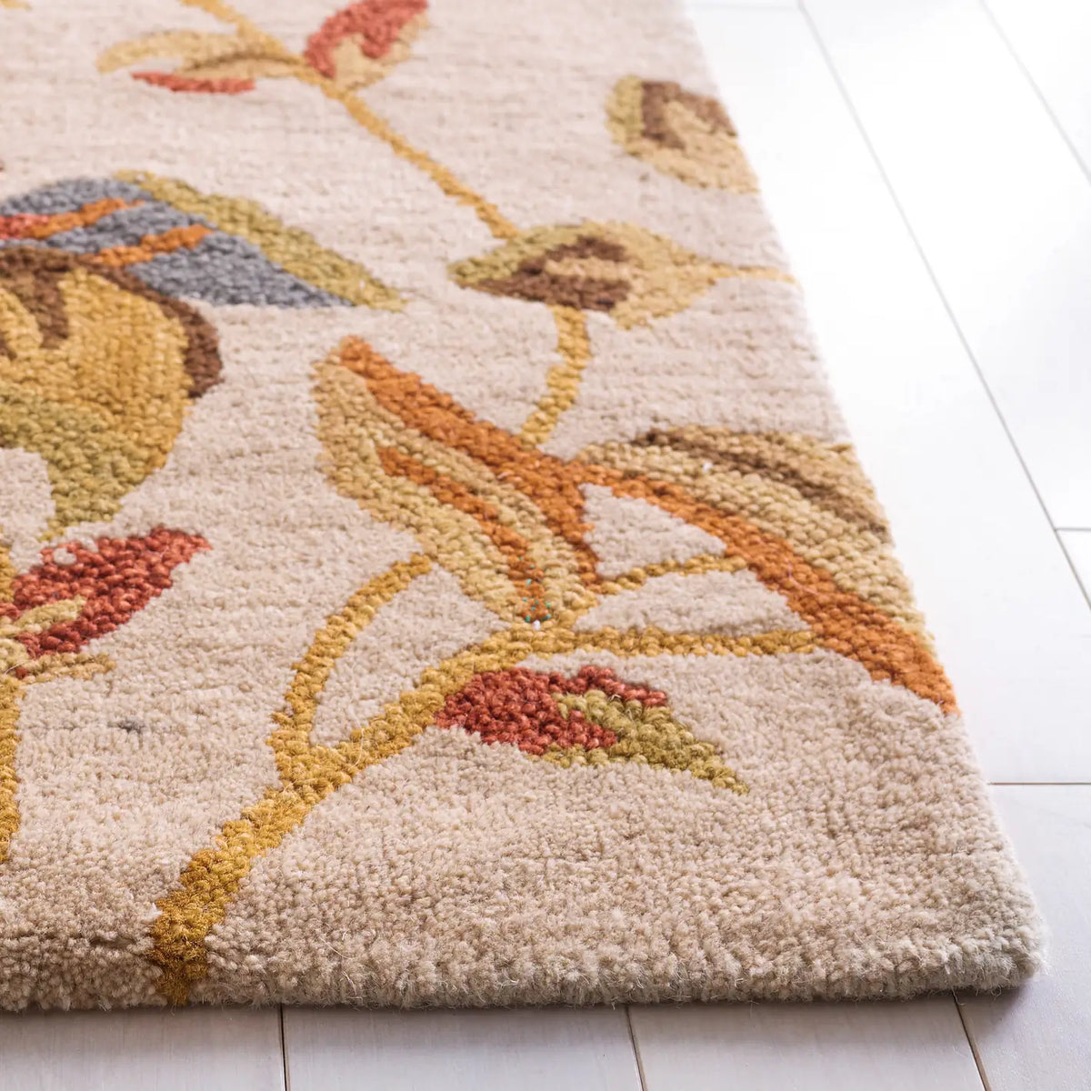 Safavieh Blossom 4'-0" x 6'-0" Rug in Beige / Multi