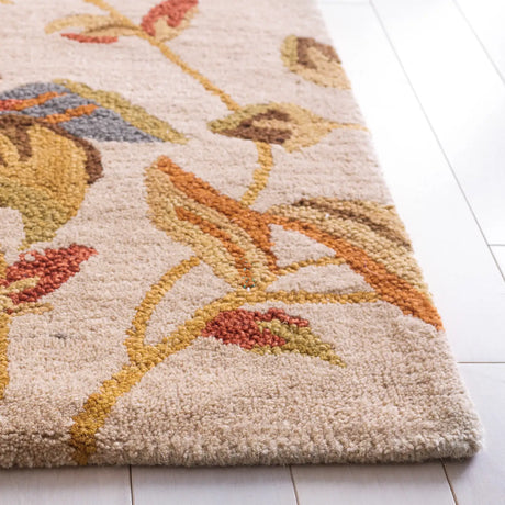 Safavieh Blossom 4'-0" x 6'-0" Rug in Beige / Multi