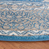 Safavieh Sofia 6'-7" x 6'-7" Rug in Blue / Beige