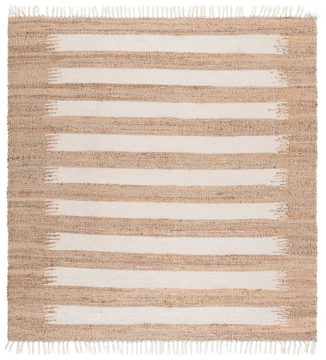 Safavieh Natural Fiber 7'-0" x 7'-0" Rug in Natural / Ivory