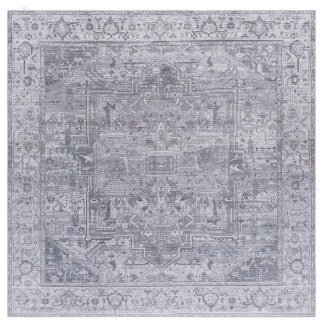 Safavieh Tucson 6'-0" x 6'-0" Rug in Grey / Light Grey