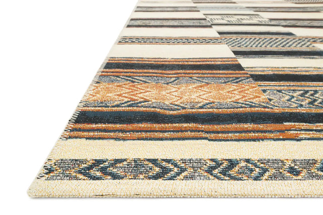 Loloi Mika Mik-04 Ivory / Multi Rugs - rug corner