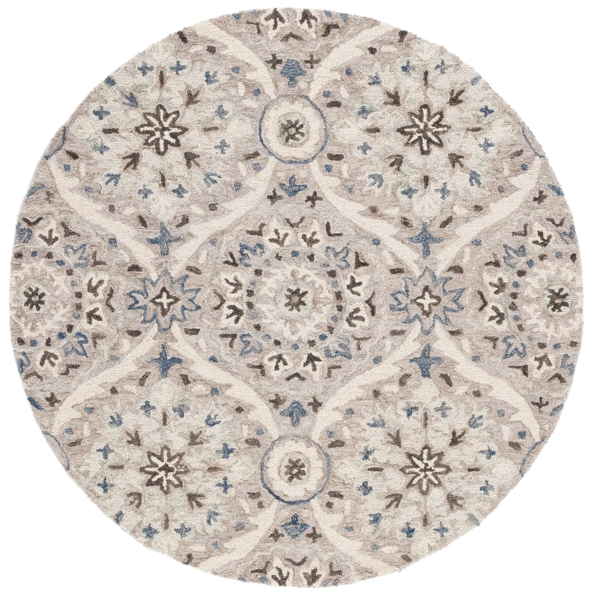 Safavieh Aspen 5'-0" x 5'-0" Rug in Beige / Grey