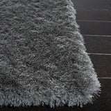 Safavieh Shag 4'-0" x 6'-0" Rug in Grey