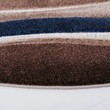 Safavieh Hollywood 5'-3" x 5'-3" Rug in Beige / Blue