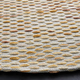 Safavieh Marbella 6'-0" x 6'-0" Rug in Yellow / Ivory