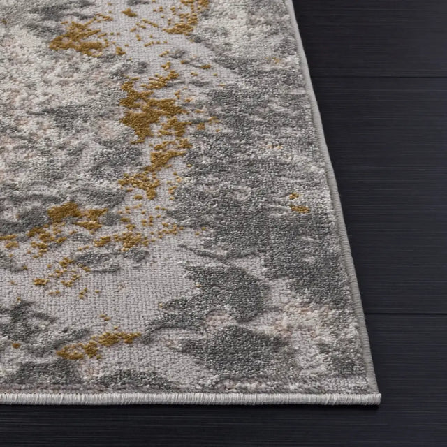 Safavieh Palma 5'-3" x 7'-6" Rug in Grey / Gold