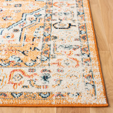 Safavieh Madison 4'-0" x 6'-0" Rug in Orange / Ivory