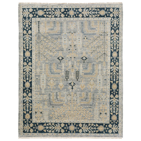 Oriental Weavers Sphinx MAJORCA MAJ04 Grey Floral Rugs - main flat