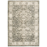 Oriental Weavers Savoy 28105 Charcoal/ Ivory Rug - main flat