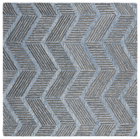 Safavieh Metro 6'-0" x 6'-0" Rug in Blue / Black