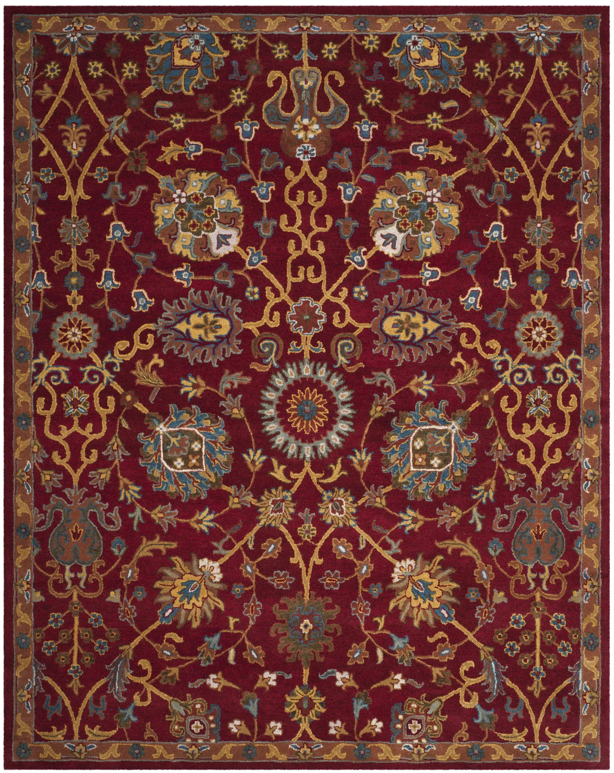 Safavieh Heritage 10'-0" x 14'-0" Rug in Red
