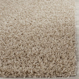 Safavieh Sga-Athens Shag 4'-0" x 6'-0" Rug in Beige