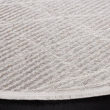 Safavieh Mila 6'-7" x 6'-7" Rug in Grey / Ivory