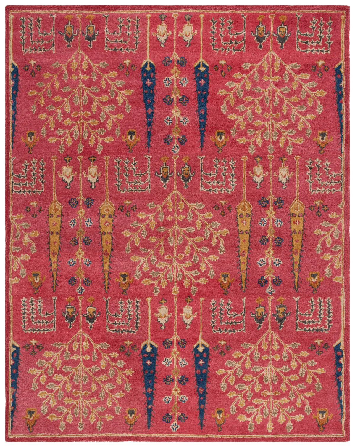 Safavieh Heritage 10'-0" x 14'-0" Rug in Red / Multi