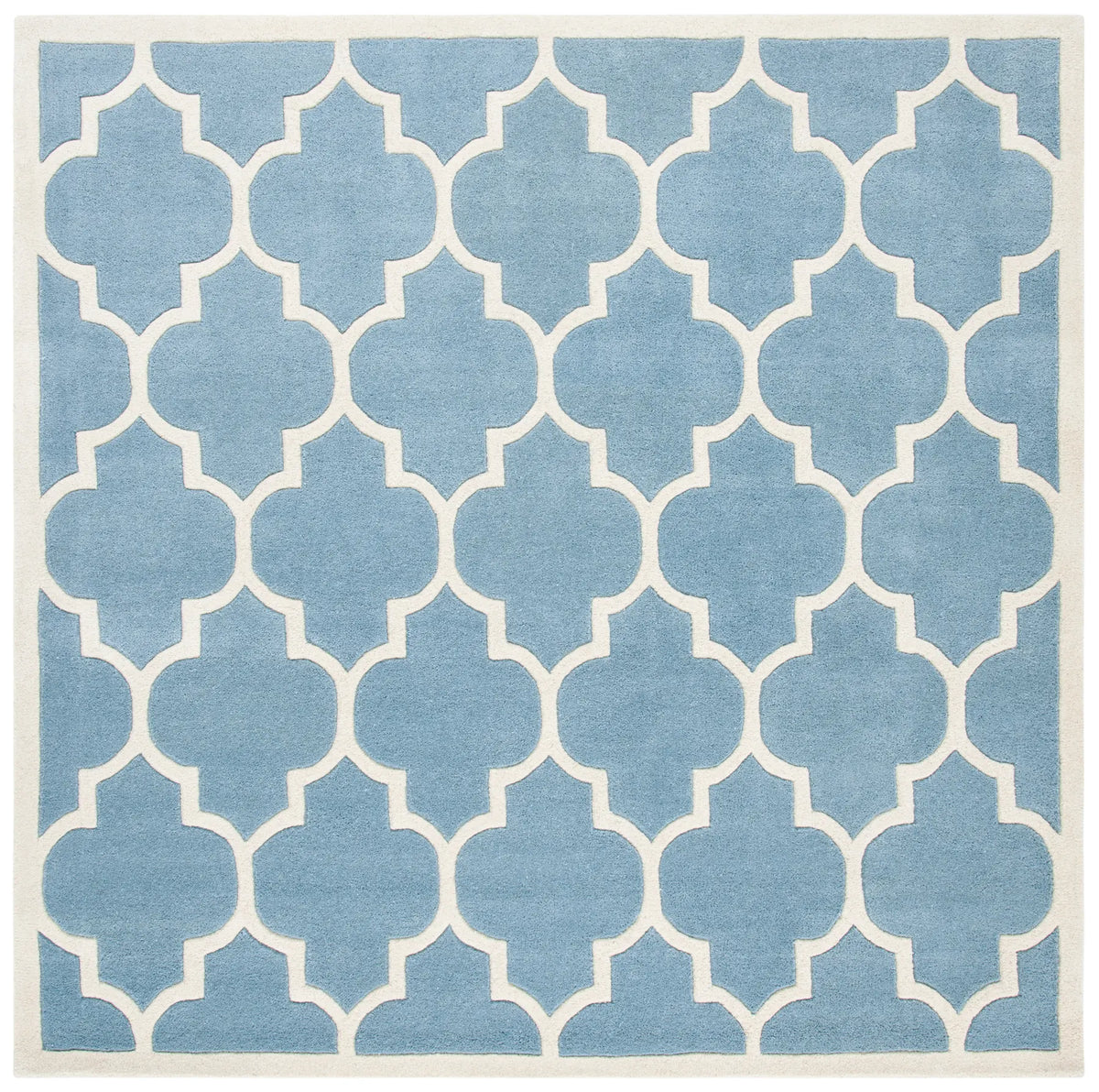 Safavieh Chatham 7'-0" x 7'-0" Rug in Blue / Ivory