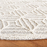 Safavieh Trace 6'-0" x 6'-0" Rug in Ivory / Black