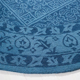 Safavieh Dip Dye 5'-0" x 5'-0" Rug in Navy Blue