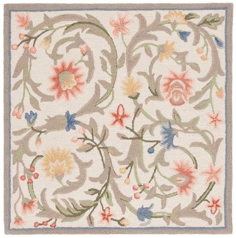 Safavieh Chelsea 4'-0" x 4'-0" Rug in Ivory