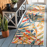 Safavieh Cabana 2'-2" x 11'-0" Rug in Ivory / Navy