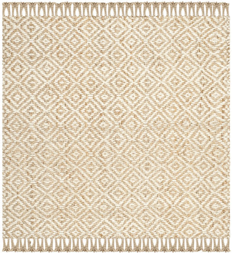 Safavieh Natural Fiber 6'-0" x 6'-0" Rug in Natural / Ivory