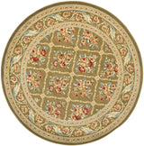 Safavieh Lyndhurst 5'-3" x 5'-3" Rug in Green / Green