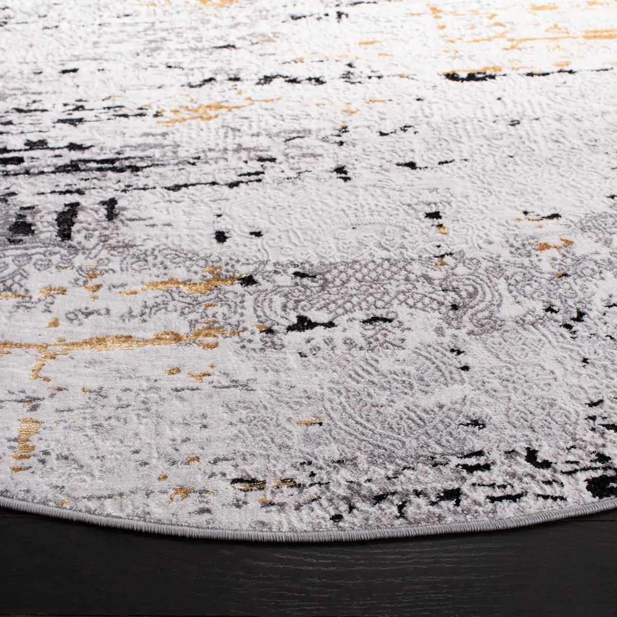 Safavieh Amelia 10'-0" x 10'-0" Rug in Grey / Gold