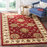 Safavieh Lyndhurst 5'-3" x 7'-6" Rug in Red / Ivory